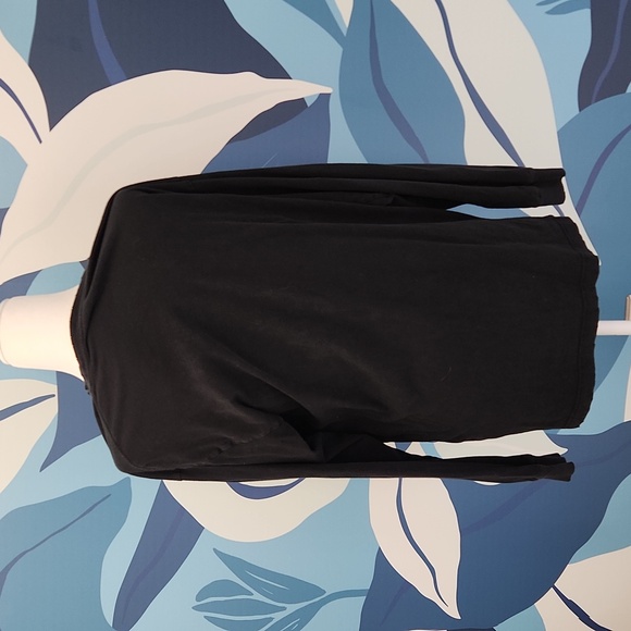 Victoria's Secret Pink Oversized Sweatshirt Black Medium - Picture 5 of 6